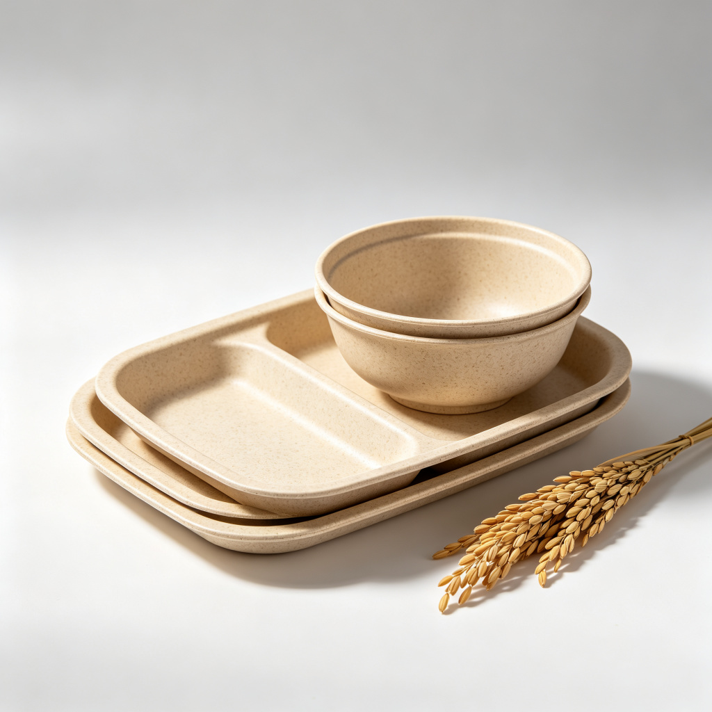 Rice Husk Tableware