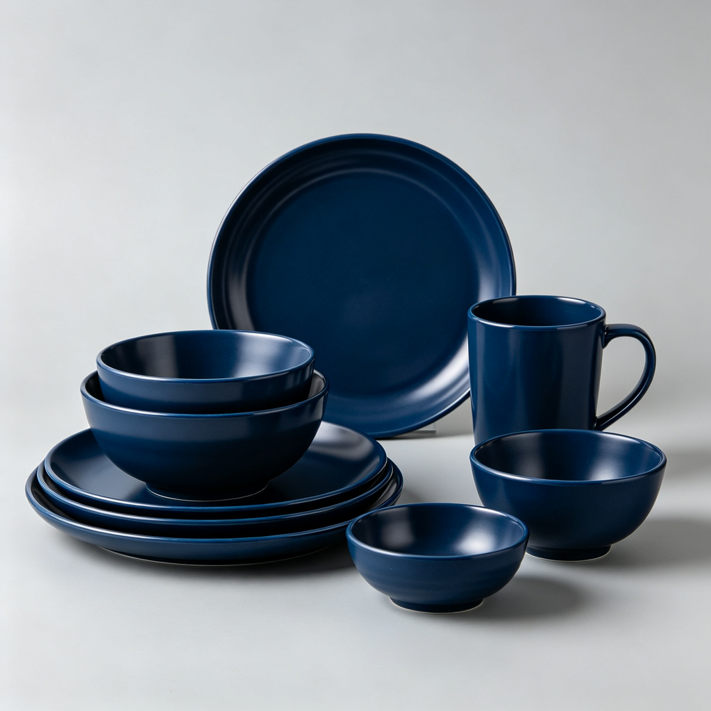 Melamine Dinner Plate Set 2